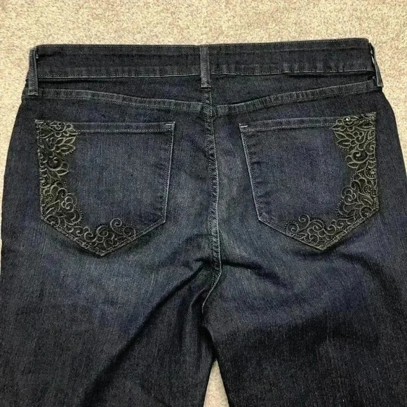 J. Jill Jeans Boot Cut Dark Wash Barbara - Picture 7 of 11